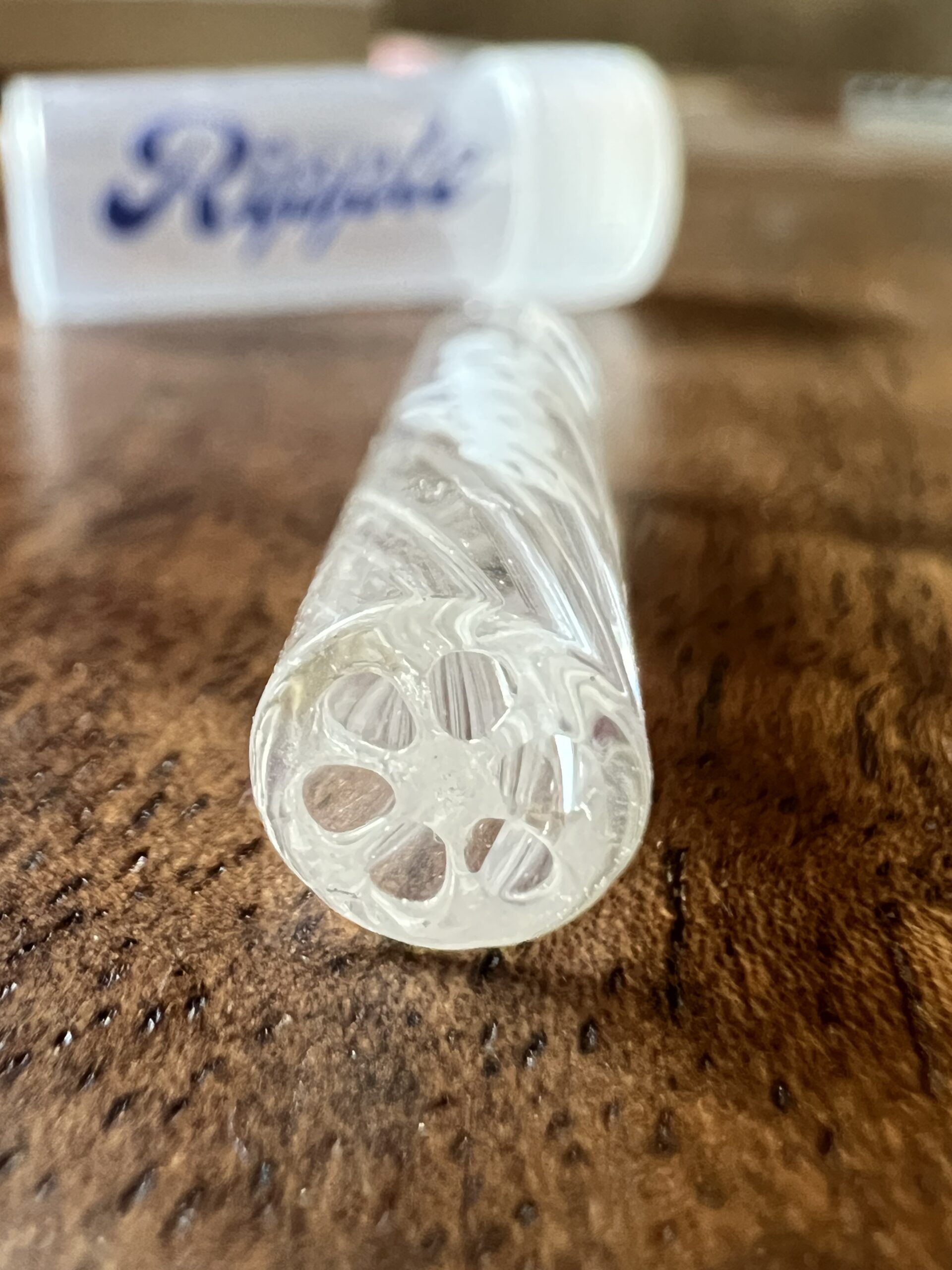 Filtre en borosilicate Ripple 7mm clear